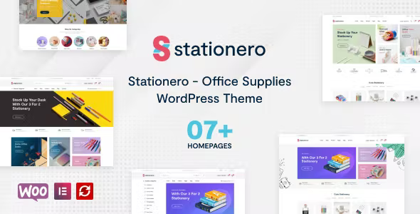Stationero WooCommerce Stationery WordPress theme