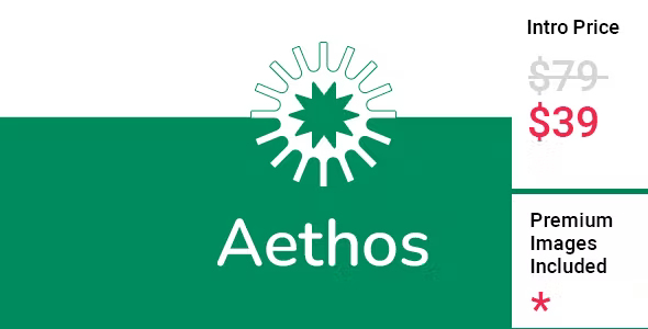 Aethos Creative Agency and Portfolio Theme