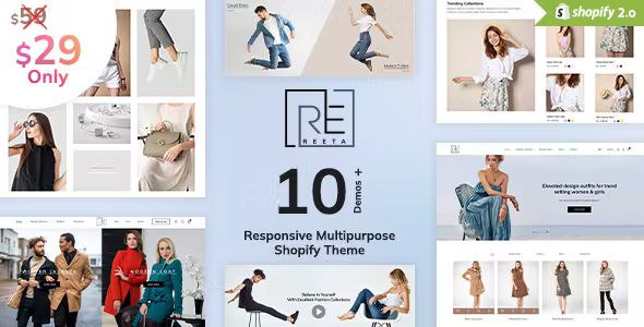 Reeta Responsive Multipurpose Shopify Theme