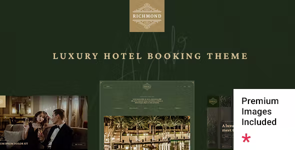 Richmond Luxury Hotel Booking Theme