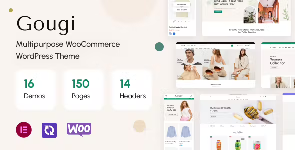 Gougi Multipurpose eCommerce WordPress Theme