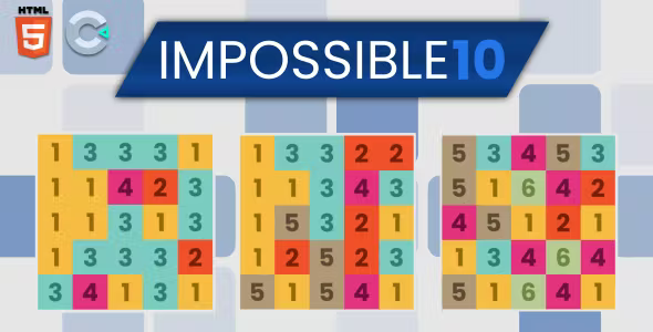 Impossible 10 HTML5 Puzzle Game