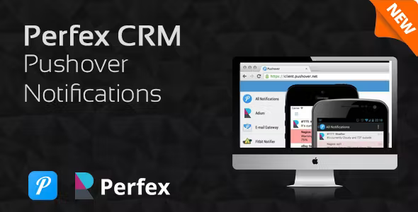 Pushover Instant Push Notifications for Perfex CRM