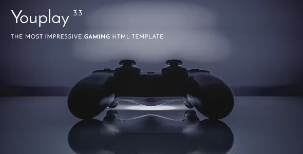 Youplay Game Template Based on Bootstrap