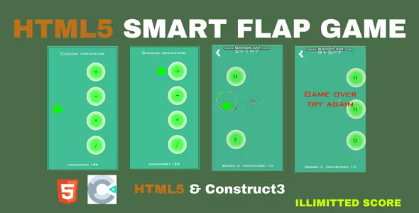 Smart Flap HTML5 Game Construct3