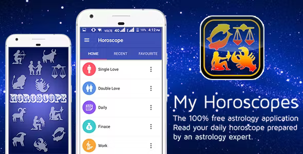 Horoscope with Material Design